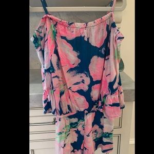 Girls Off the Shoulder Romper